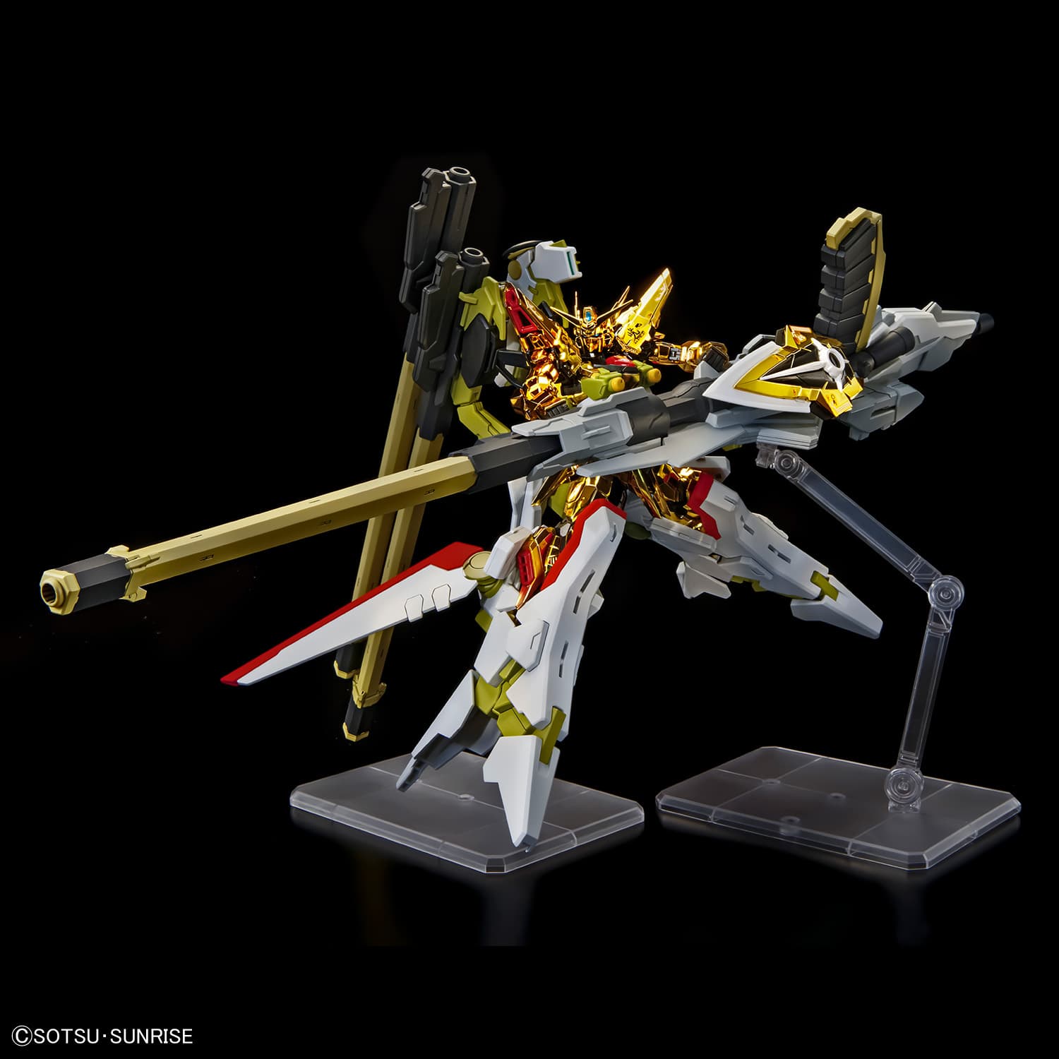 1/144 アカツキガンダム(オオワシ装備) & HG 1/144 ゼウスシルエット + カスタムジョイントパーツセット